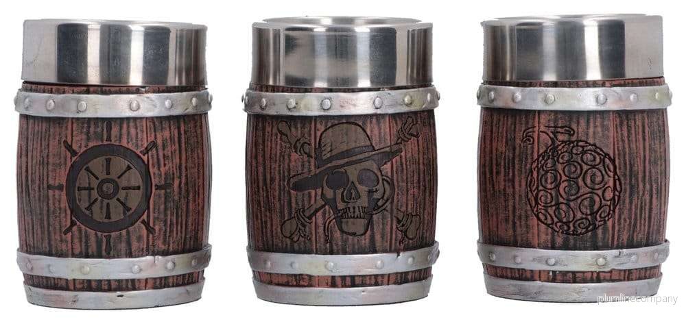 One Piece Shotglas-set Barrel 8 cm One Piece Shotglas-set Barrel 8 cm