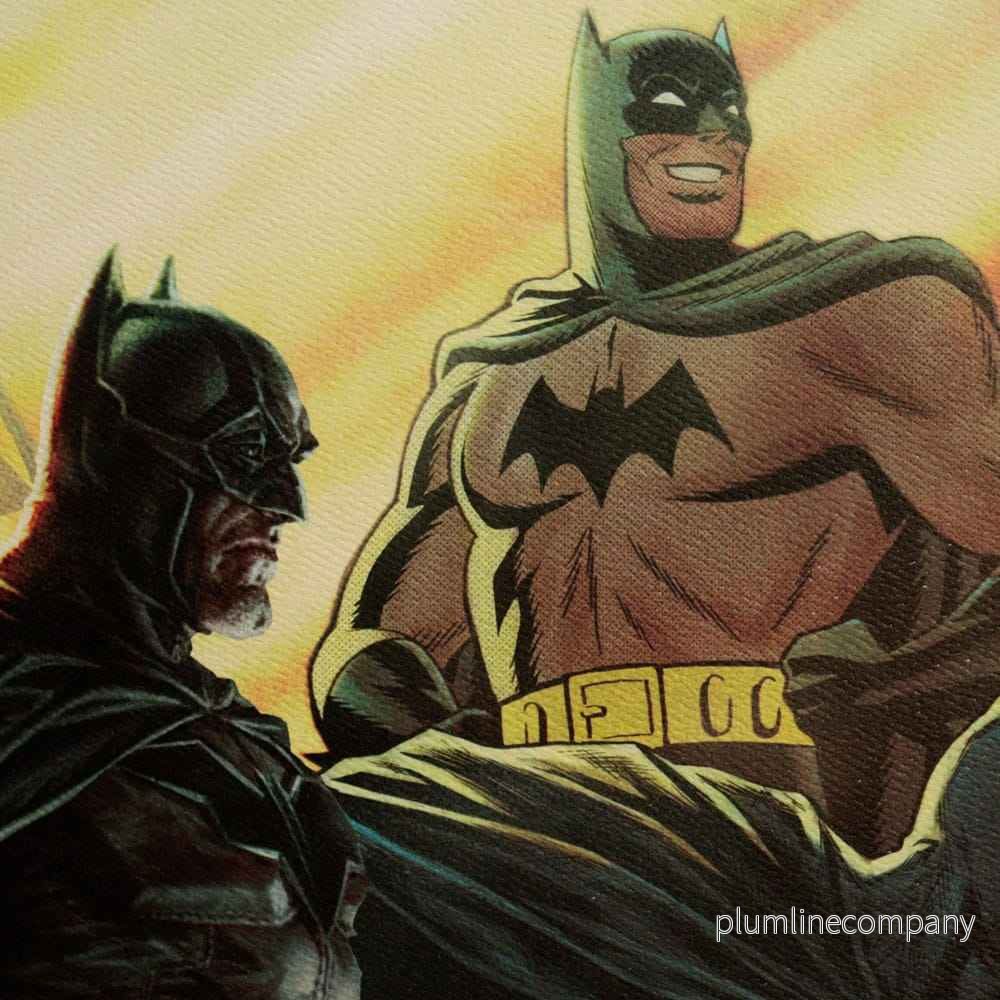 DC Comis Art Print Batman 85-årsjubileum Begränsad Upplaga 42 x 30 cm - Bild 3