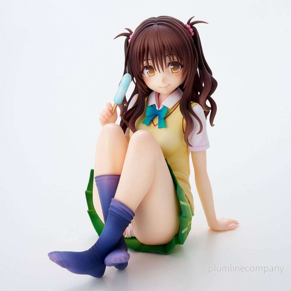 To Love-Ru Darkness Skoluniformserie PVC-figur Mikan Yuki – Gymnasieelev, cirka 15 cm - Bild 3