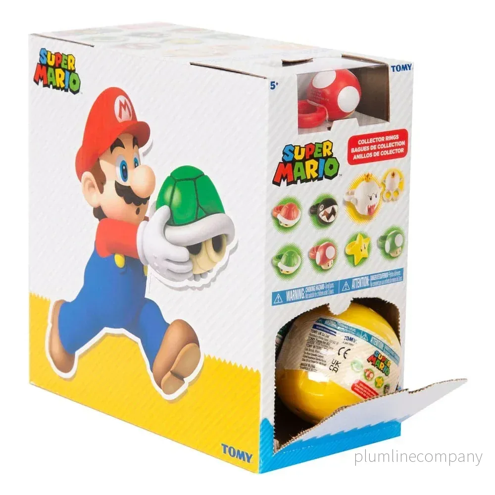 Super Mario Ringar Mysteri Kapsel Utställning (9) Super Mario Ringar Mysteri Kapsel Utställning (9)