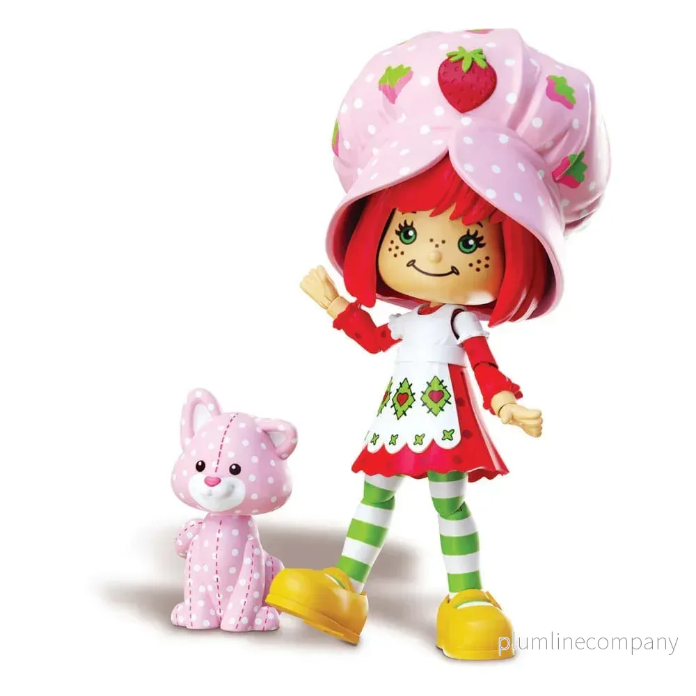 Strawberry Shortcake Simply Action Figur - Strawberry Shortcake & Custard - Bild 3