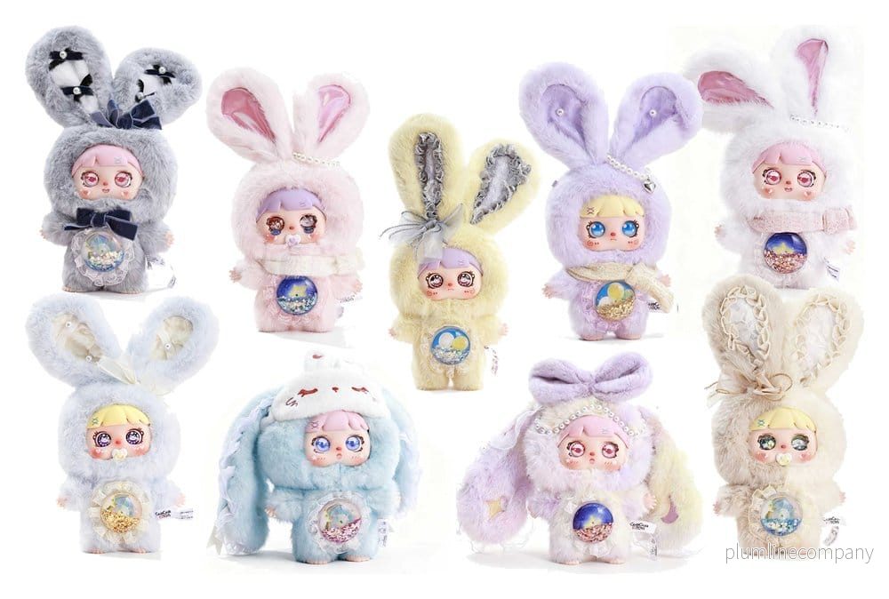 Originalkaraktär Mini Figurer Meya & Mocici Candy Heart Kanin Blind Box Sortiment (6) - Bild 2