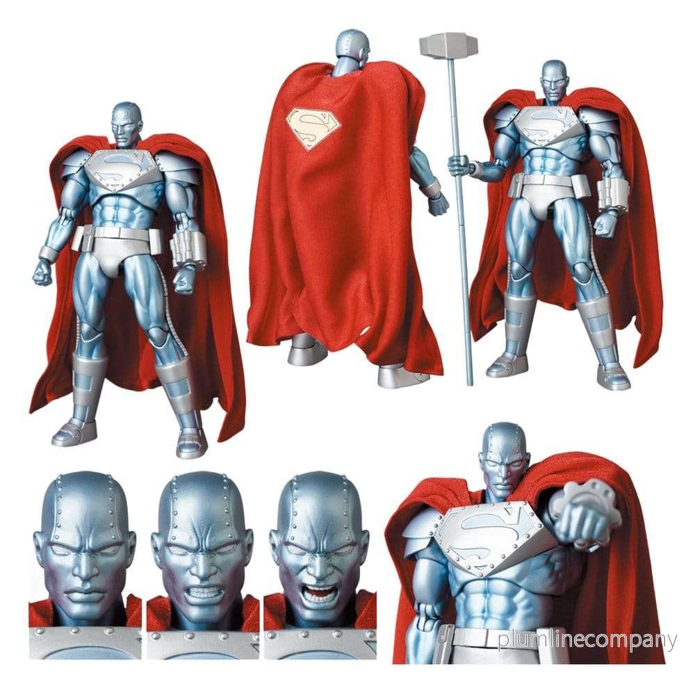 Return of Superman MAFEX Action Figure Steel 17 cm (återutgåva) - Bild 2