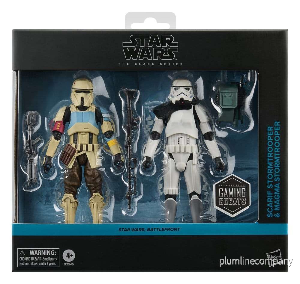Star Wars: Battlefront Black Series Action Figure 2-Pack Scarif Stormtrooper & Magma Stormtrooper 15 cm - Bild 2