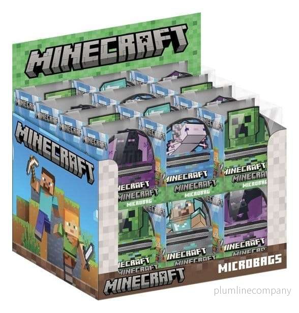 Minecraft Mini Backpack 12 cm Display med 24 st