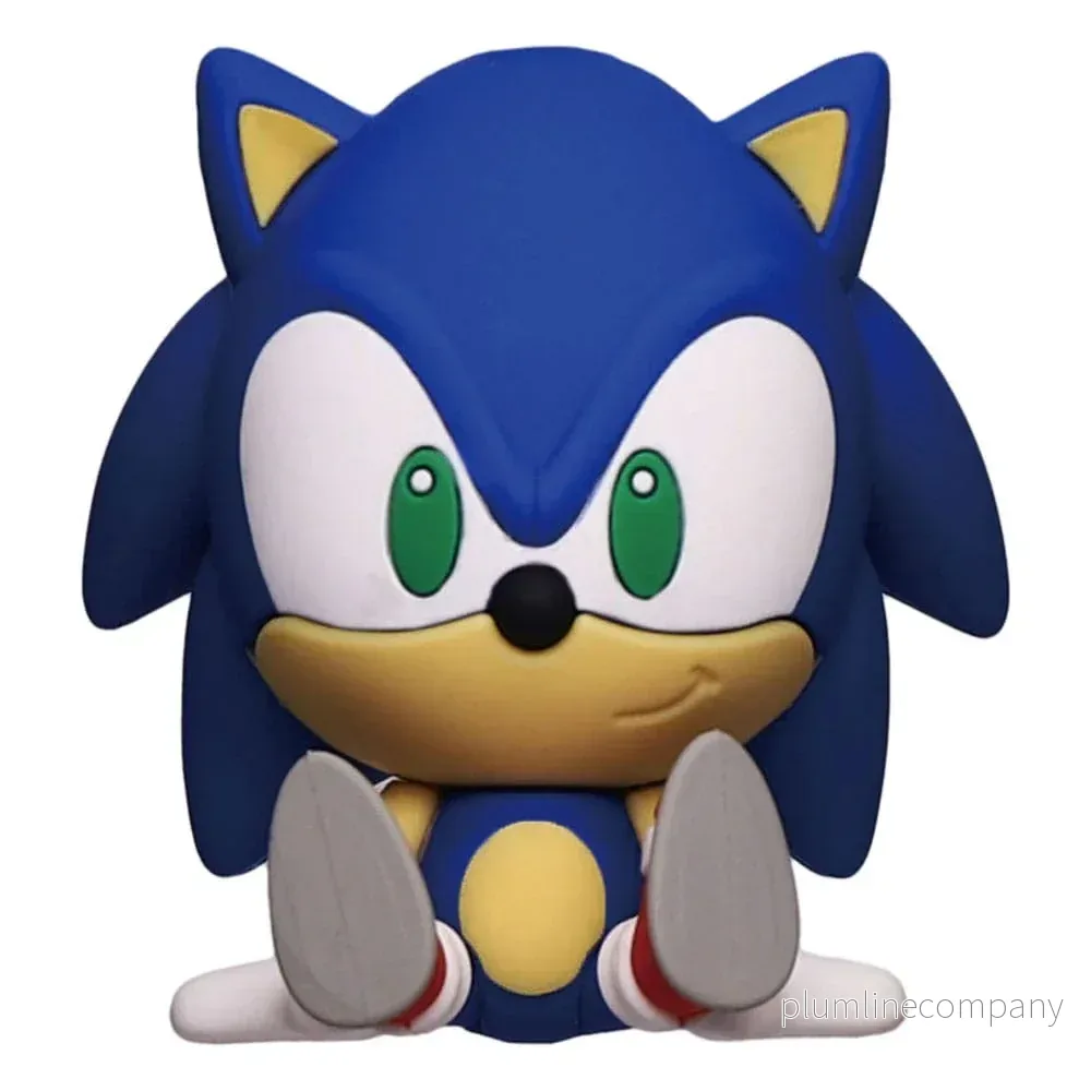 Sonic - The Hedgehog 3D Magnet Sonic Sitting - Bild 2