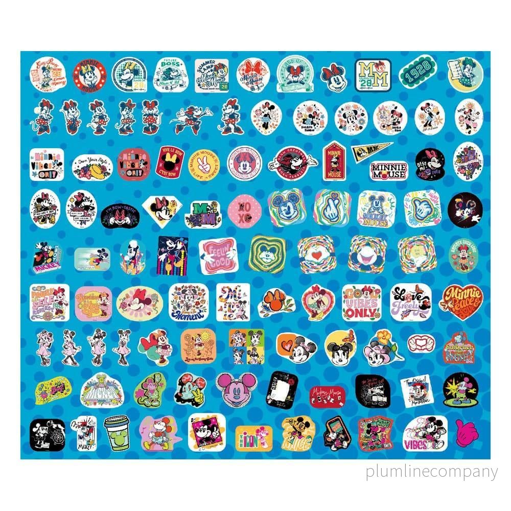Disney Klistermärkes Set 100-Pack Mickey & Minnie - Bild 3