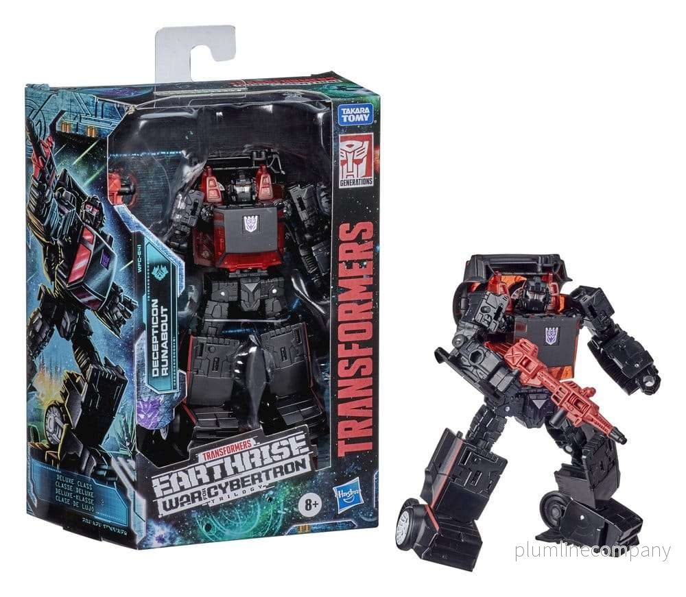 Transformers Generations War for Cybertron: Earthrise Deluxe Class Action Figure Decepticon Runabout WFC-E41 14 cm - Bild 3