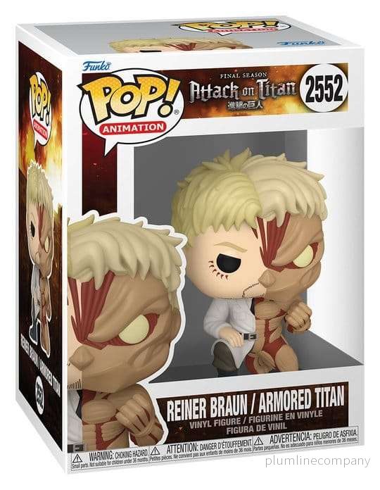Attack on Titan POP! Animation Vinylfigur Split-Armor Titan 9 cm - Bild 2
