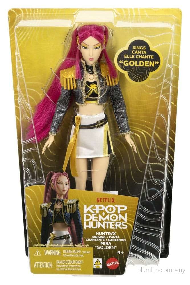KPop Demon Hunters Sjungande Docka HUNTR/X Mira (Golden) - Bild 2