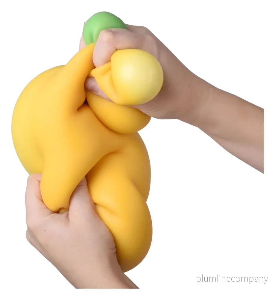 Squishy Stretch-figur Banan 43 cm Display (4) – Officiellt licensierad - Bild 3