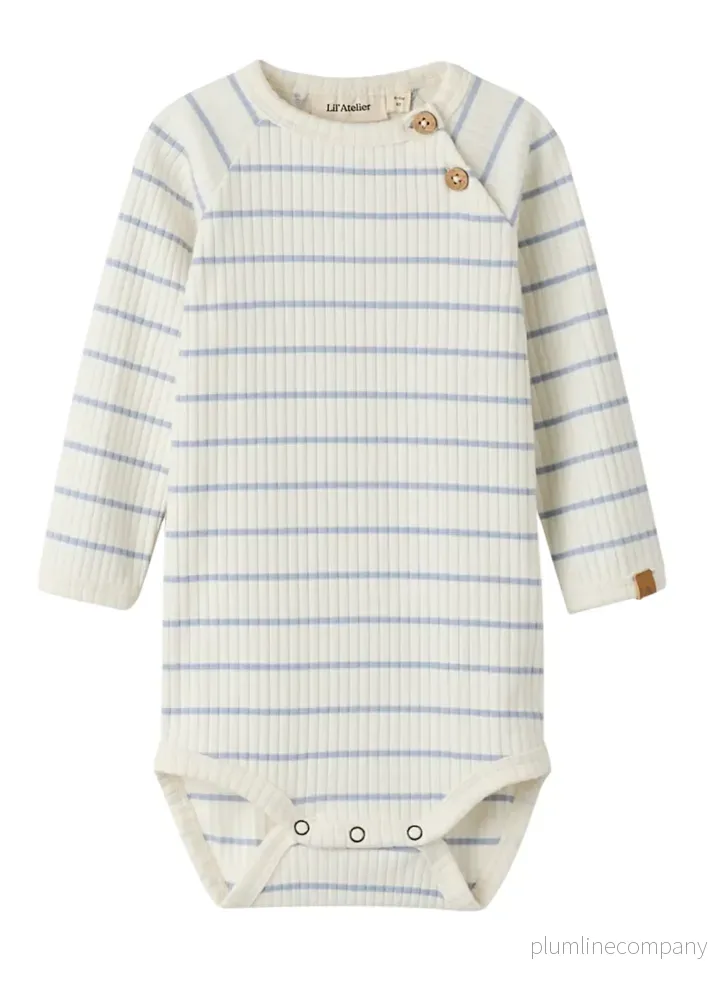 LÅNGÄRMAD BODY – NBMKAIL LS SLIM BODY LIL NOOS – Coconut Milk ZEN BLUE LÅNGÄRMAD BODY – NBMKAIL LS SLIM BODY LIL NOOS – Coconut Milk ZEN BLUE