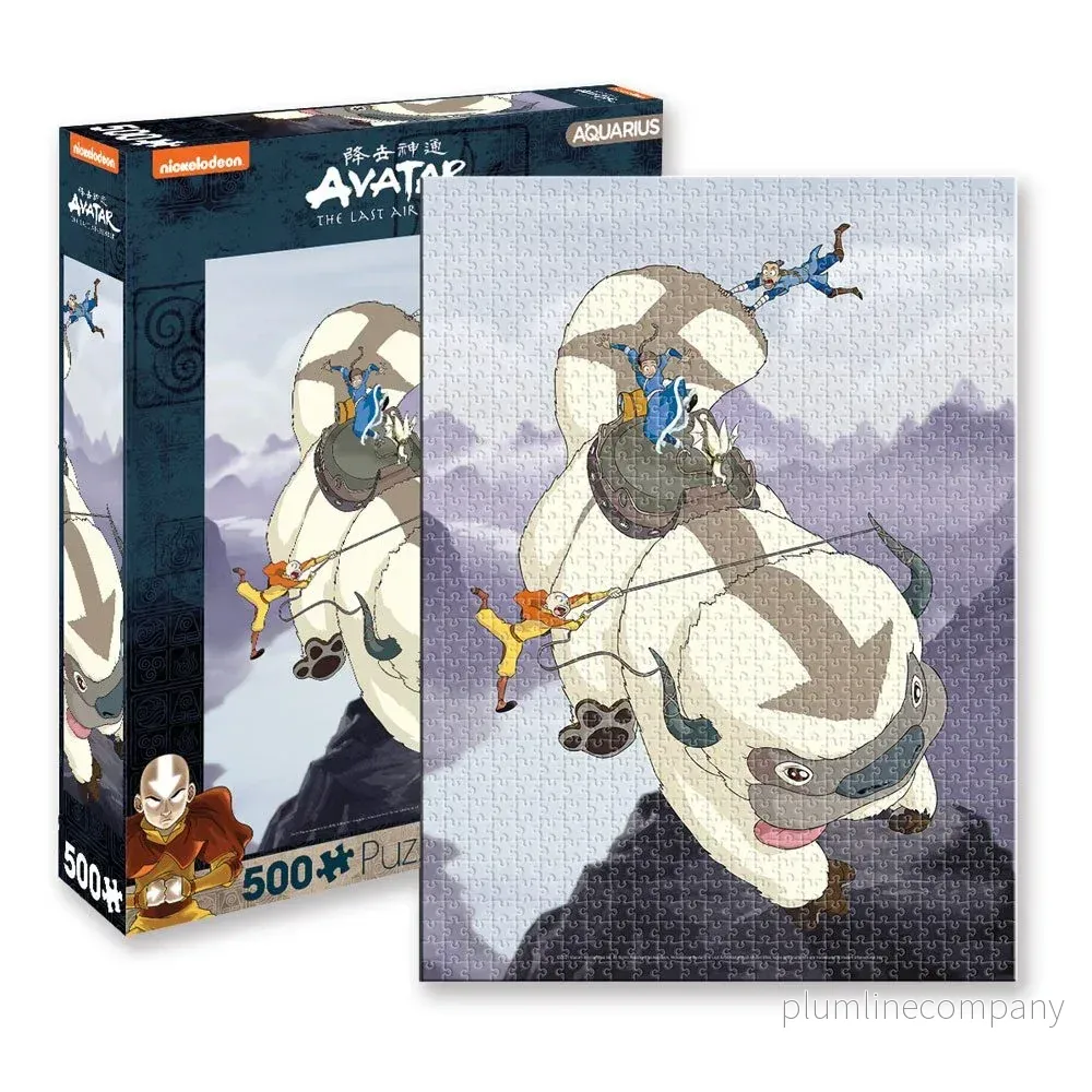 Avatar: The Last Airbender Pussel – Appa och Gänget (500 bitar) Avatar: The Last Airbender Pussel – Appa och Gänget (500 bitar)