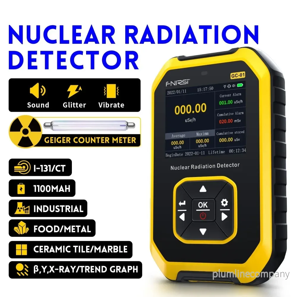 FNIRSI GC-01 Geigermätare - Dosimeter med LCD Display - Bild 2
