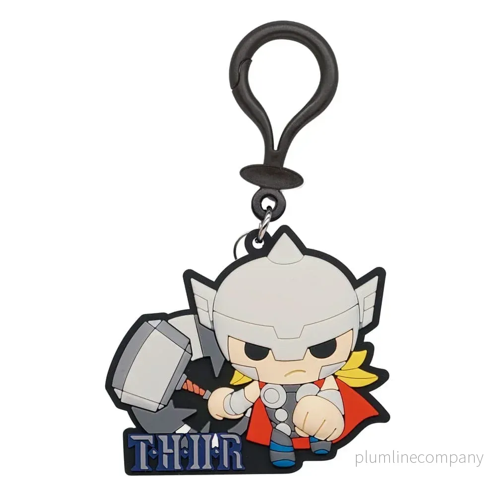 Marvel Soft Touch PVC Bag Clip Thor Marvel Soft Touch PVC Bag Clip Thor