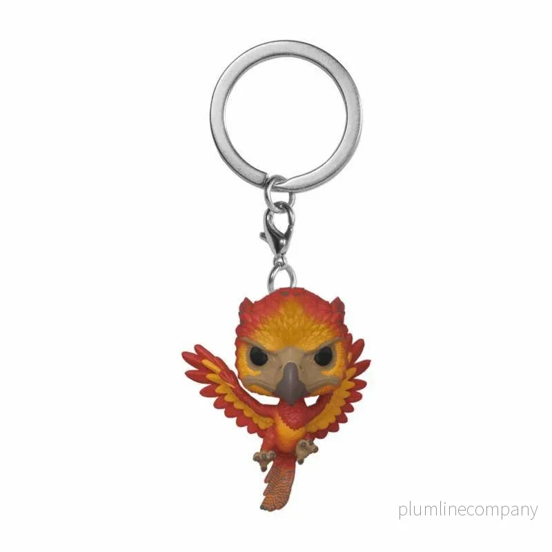 Harry Potter Pocket POP! Vinyl Nyckelring Fawkes 4 cm Harry Potter Pocket POP! Vinyl Nyckelring Fawkes 4 cm