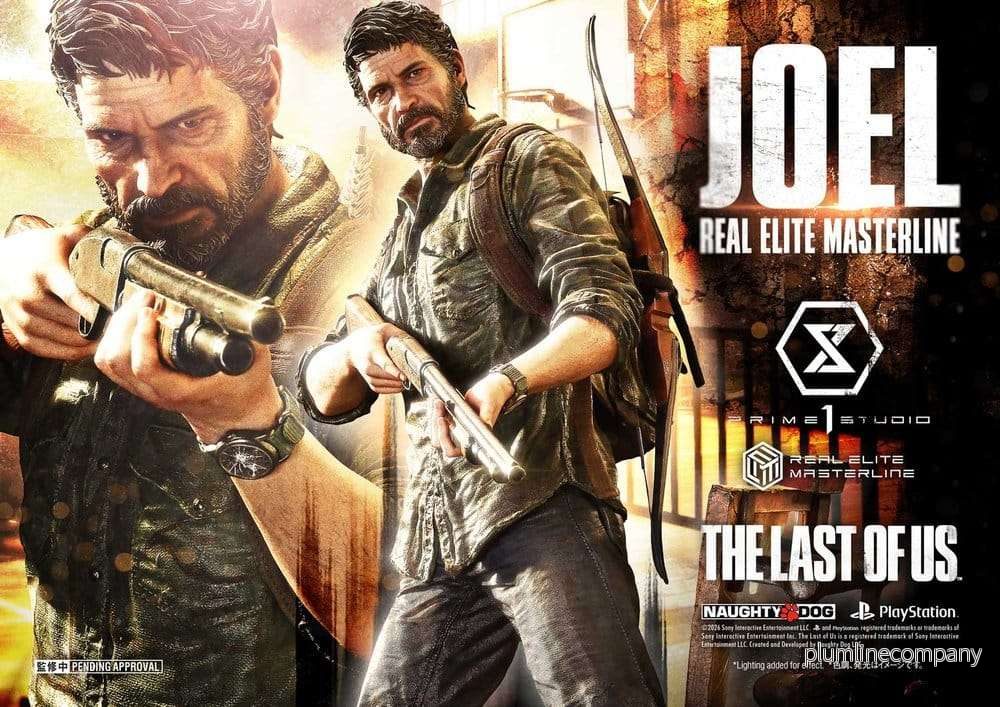 The Last of Us Part I Real Elite Masterline staty 1/4 Joel 52 cm - Bild 2