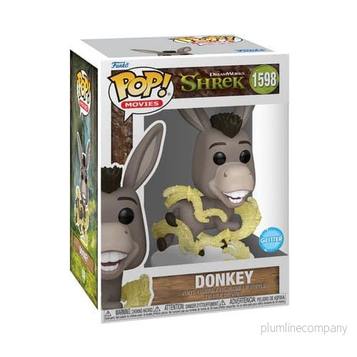 Shrek POP! Filmer Figur 30-årsjubileum Åsna 9 cm - Bild 2