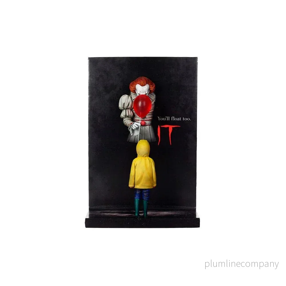 IT Poster PVC Figur Pennywise & Georgie 20 cm
