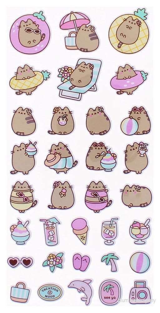 Pusheen klistermärkeset - Bild 3