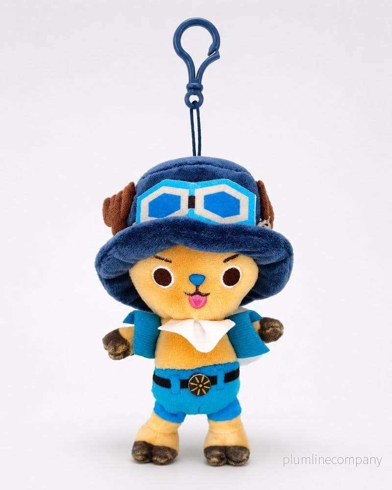 One Piece gosedjur nyckelring Chopper x Sabo 11 cm One Piece gosedjur nyckelring Chopper x Sabo 11 cm