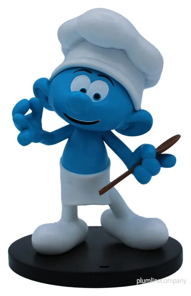 Smurfarna Figur Kocksmurf 12 cm Smurfarna Figur Kocksmurf 12 cm