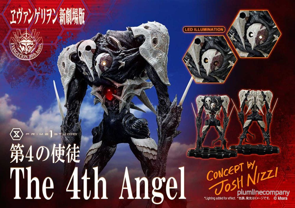 Rebuild of Evangelion Ultimate Diorama Masterline Series-staty The 4th Angel (Concept By Josh Nizzi) 58 cm - Bild 2