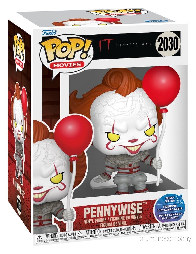 It Kapitel Två POP! Filmer Figur Pennywise (Horror Sitters) 9 cm - Bild 3