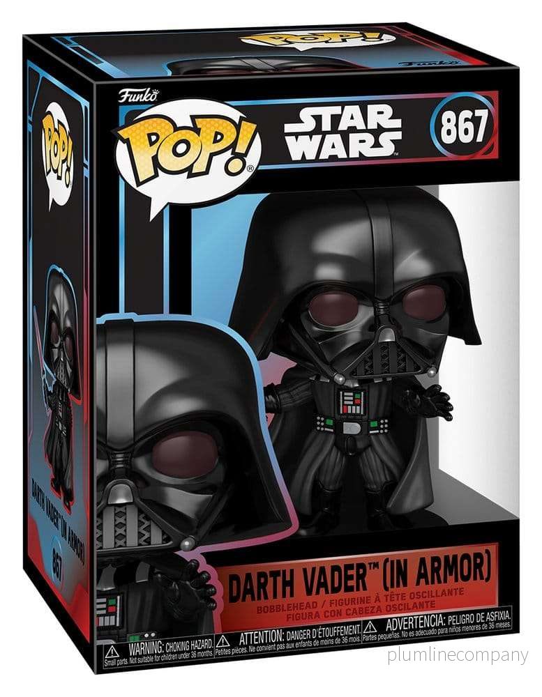 Star Wars POP! Vinyl Bobblehead Figur Darth Vader (In Armor) 11 cm - Bild 2