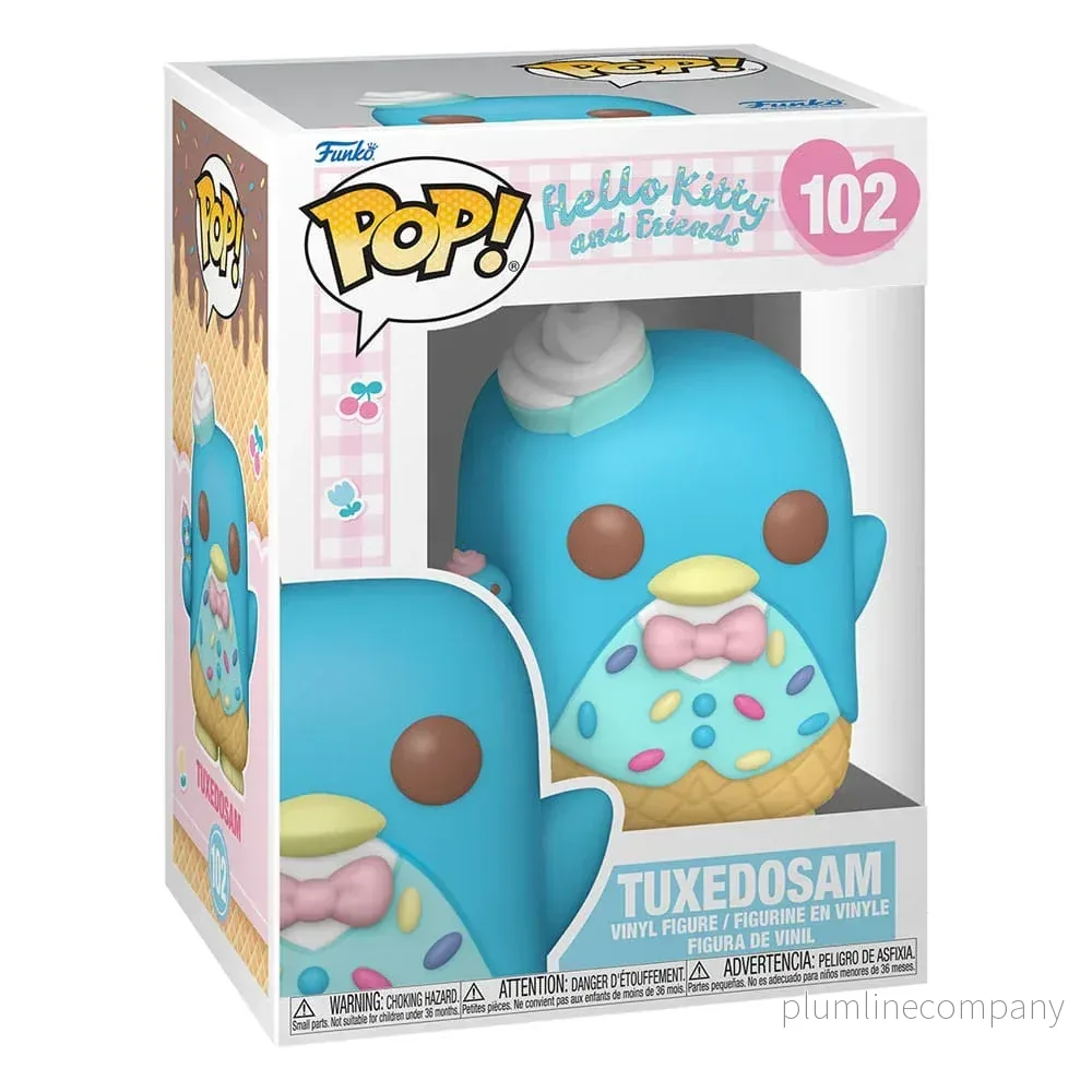 Sanrio POP! Animation Vinyl Figur Hello Kitty - TuxedoSam 9 cm - Bild 3