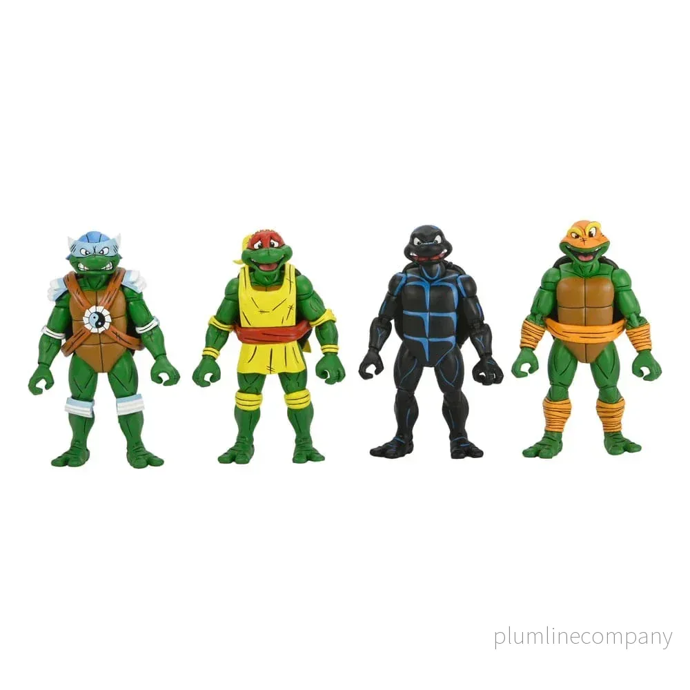 Teenage Mutant Ninja Turtles (Archie Comics) Action Figurr 4-Pack Stump Wrestling Turtles 18 cm - Bild 2