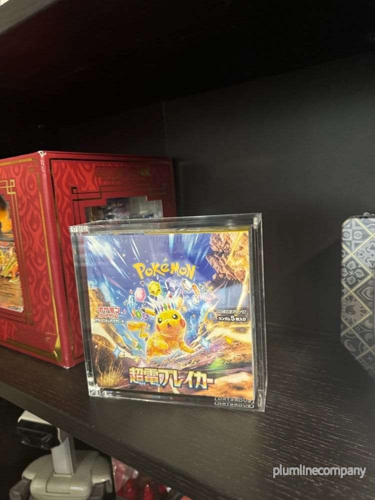Evoretro akryl-displaycase för Pokémon Large Japanese Booster Box - Bild 3