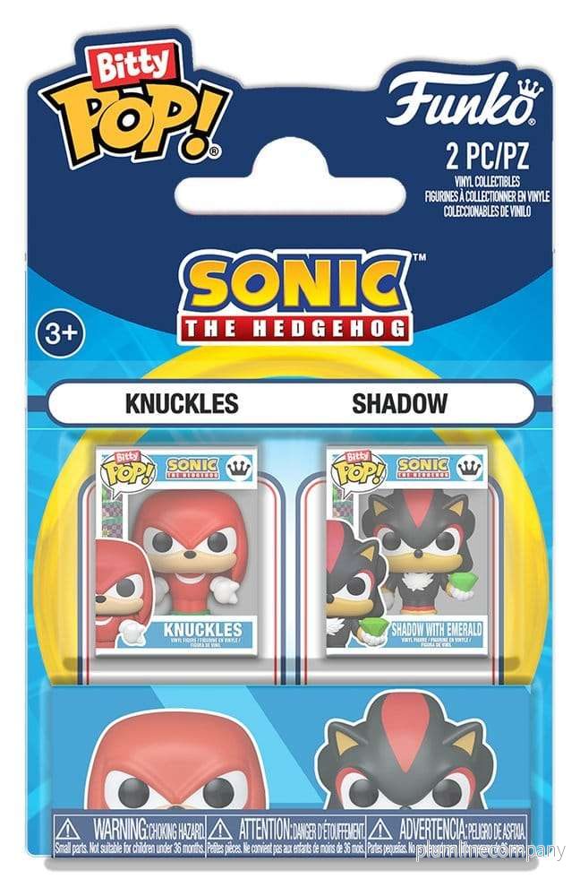 Sonic the Hedgehog Bitty POP! Figur 2-Pack Knuckles & Shadow 2 cm Sonic the Hedgehog Bitty POP! Figur 2-Pack Knuckles & Shadow 2 cm