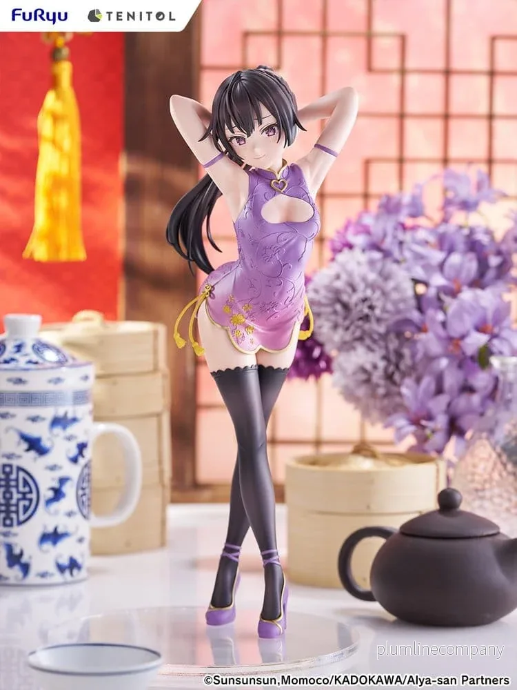 Alya Ibland Gömmer Sina Känslor på Ryska Tenitol Tall PVC-figur Yuki Suou Cheongsam-version 28 cm - Bild 2