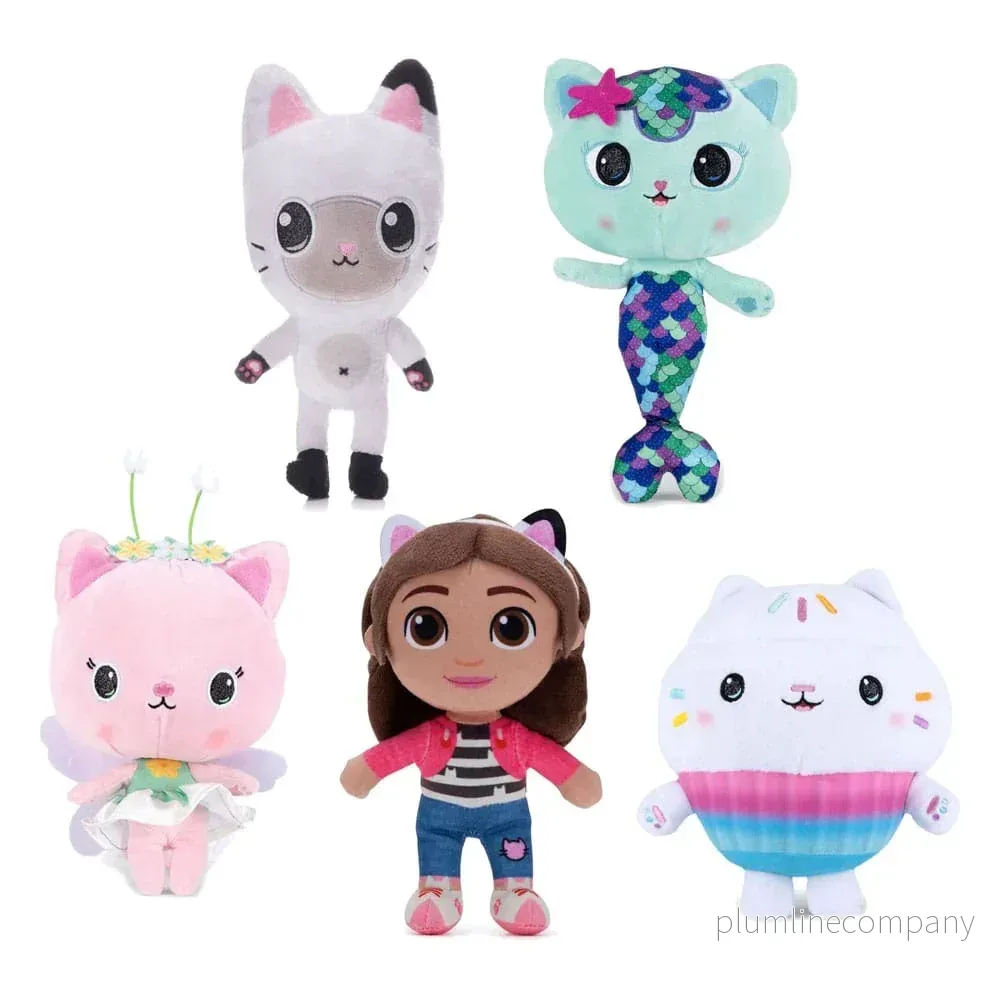 Gabby’s Dockhus Plush Figurer Assortiment 18 cm Gabby’s Dockhus Plush Figurer Assortiment 18 cm