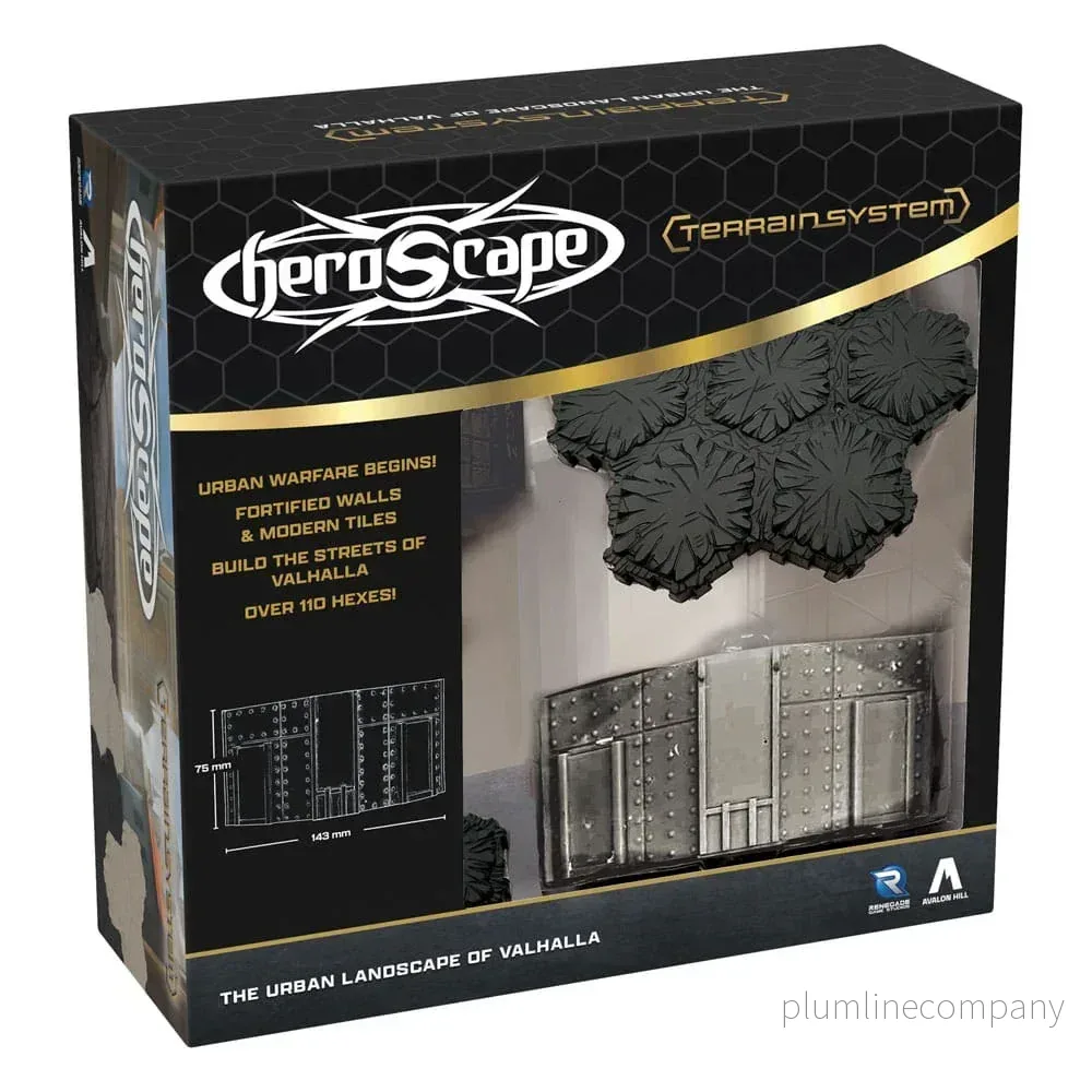 Heroscape Terrain Expansion: Den urbana landskapet av Valhalla Heroscape Terrain Expansion: Den urbana landskapet av Valhalla
