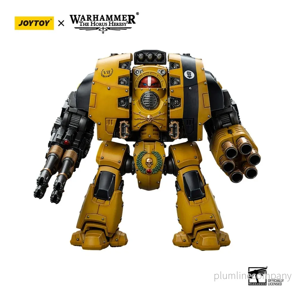 Warhammer The Horus Heresy Actionfigur 1/18 Imperial Fists Leviathan Dreadnought med cyklonisk melta-lans och stormkanon 12 cm - Bild 2