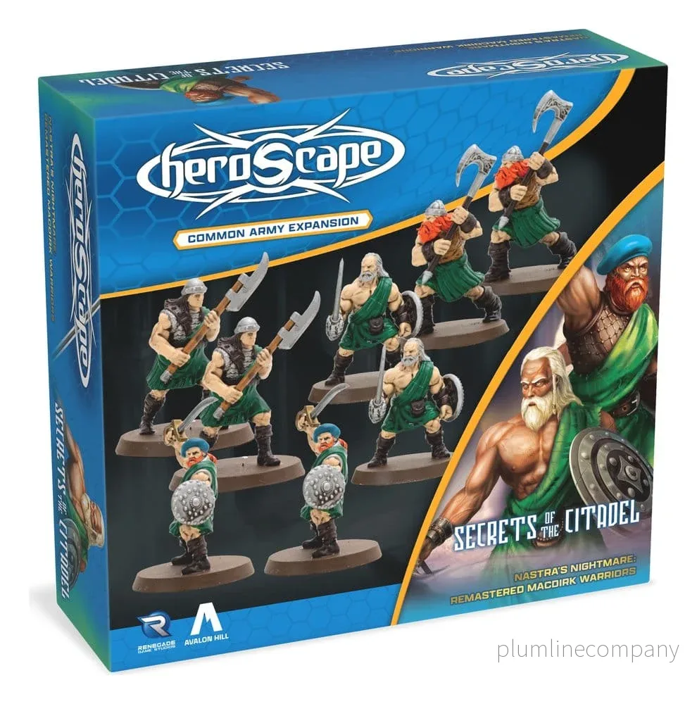 Heroscape Brädspel Arméexpansion MacDirk Warriors Remastered Svenska Utgåvan Heroscape Brädspel Arméexpansion MacDirk Warriors Remastered Svenska Utgåvan