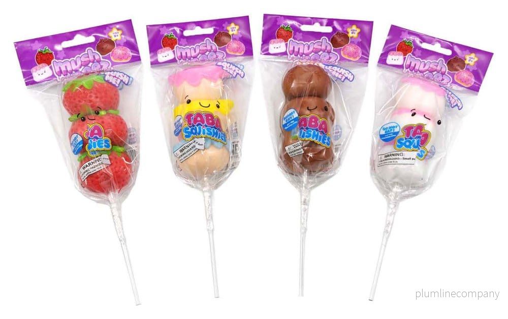 Mushmeez Squeeze Figurer Söta Vänner 27 cm Display (12) - Bild 2