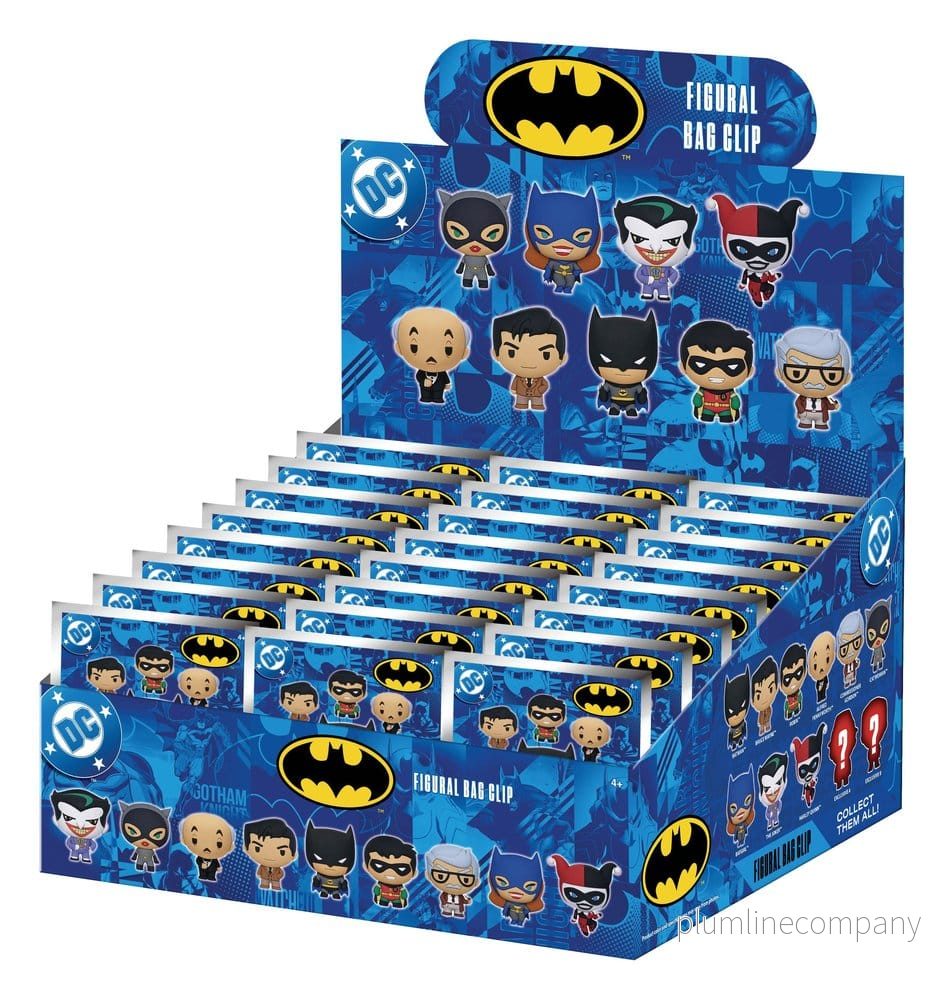 Batman: The Animated Series 3D Skum Påseclipser Serie 1 Display (24) Batman: The Animated Series 3D Skum Påseclipser Serie 1 Display (24)