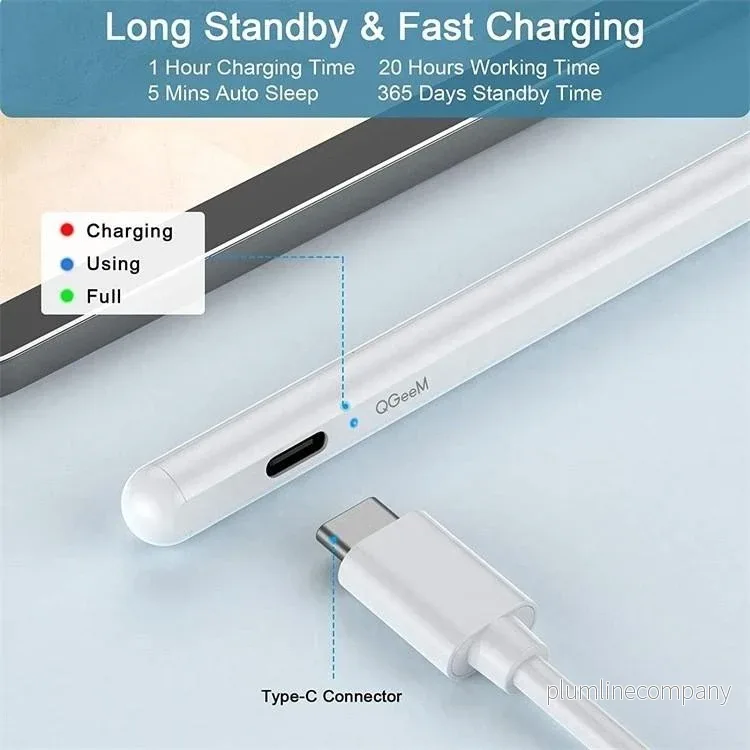 NÖRDIC Stylus Pen för iPad med Palm Rejection och Magnetisk Fästning kompatibel med Apple iPad/iPad Pro/Mini iPad Air - Bild 2