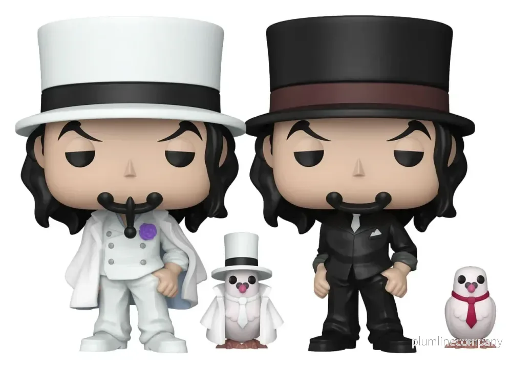 heo Exclusive Edition One Piece POP!&Buddy Animation Figurer Rob Lucci med Hattori w/Chase 10 cm Assortiment (6) - Bild 2