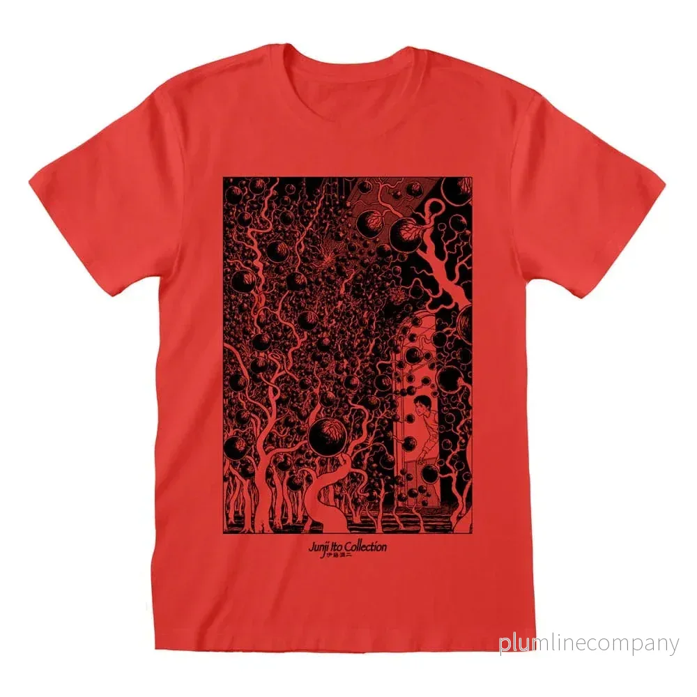 Junji Ito T-Shirt Vines – Högkvalitativ T-shirt för Fans