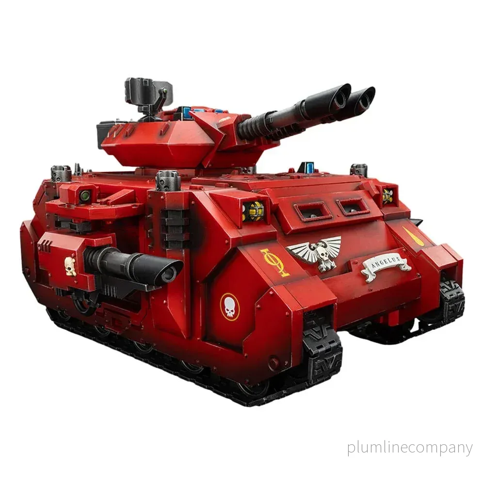 Warhammer 40k Action Figur 1/18 Blood Angels Predator Annihilator med Två Lascannons 26 cm Warhammer 40k Action Figur 1/18 Blood Angels Predator Annihilator med Två Lascannons 26 cm