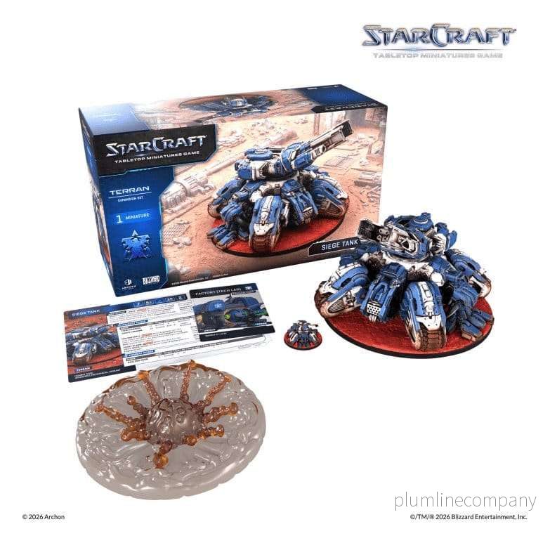 StarCraft TMG Expansion Set Terran: Siege Tank - Bild 3