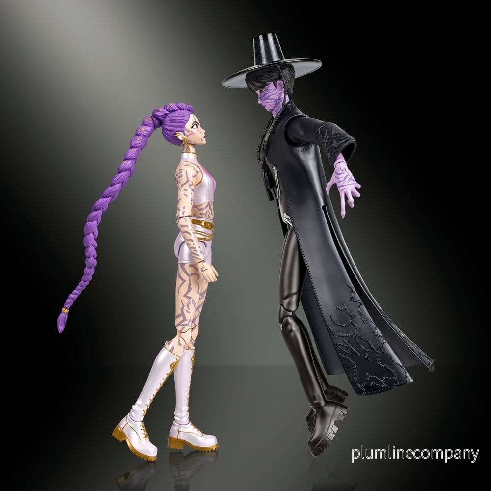 KPop Demon Hunters Action Figure 2-Pack Rumi & Jinu (Final Battle) 15 cm - Bild 2