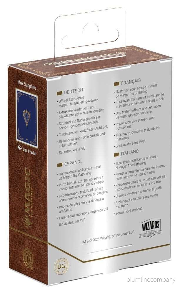 Ultimate Guard Art Sleeves Magic: The Gathering "Mox Collection" – Sapphire - Bild 3