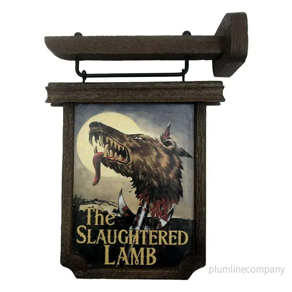 An American Werewolf in London Pub Skylt - Skala Replica 6 cm - Bild 3