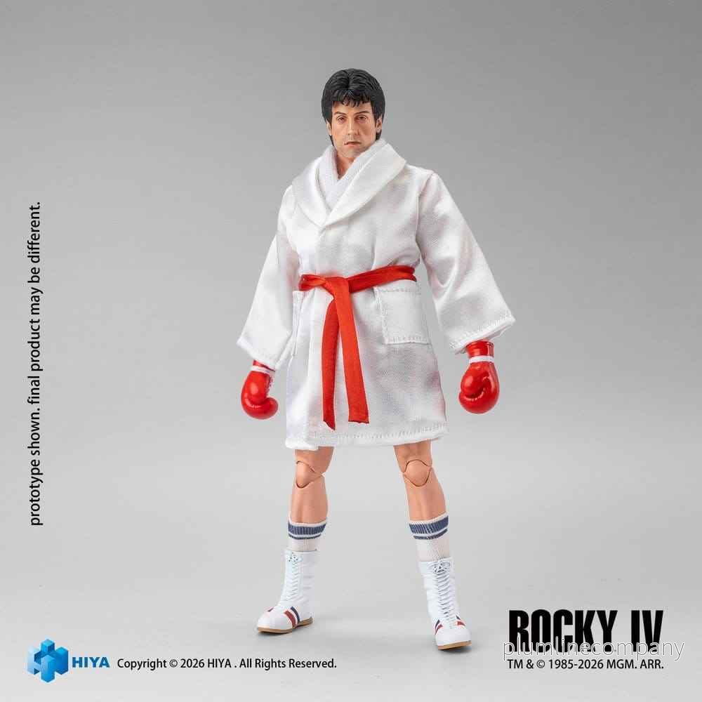 Rocky IV Exklusiv Superserie Actionfigur 1/12 Rocky Boxare Version 16 cm - Bild 3
