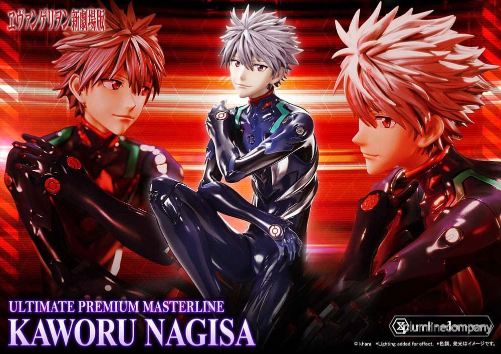 Neon Genesis Evangelion Ultimat Premium Masterline Serie Figurin 1/4 Kaworu Nagisa 47 cm - Bild 2
